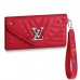 Louis Vuitton Red New Wave Long Wallet M63299