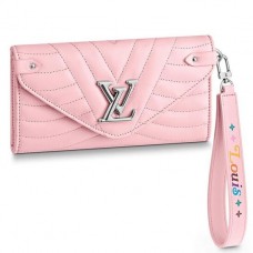 Louis Vuitton Pink New Wave Long Wallet M63729