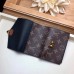 Louis Vuitton Black Pallas Compact Wallet Monogram Canvas M67479