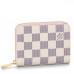 Louis Vuitton Zippy Coin Purse Damier Azur N60229