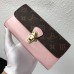 Louis Vuitton Cherrywood Wallet Patent Leather M61719