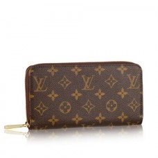 Louis Vuitton Zippy Wallet Monogram Canvas M60017