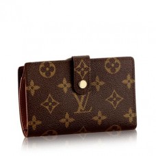 Louis Vuitton French Purse Monogram Canvas M61674