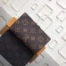 Louis Vuitton French Purse Monogram Canvas M61674