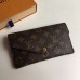 Louis Vuitton Jeanne Wallet Monogram Canvas M62155