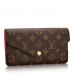 Louis Vuitton Jeanne Wallet Monogram Canvas M62202