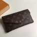 Louis Vuitton Jeanne Wallet Monogram Canvas M62202