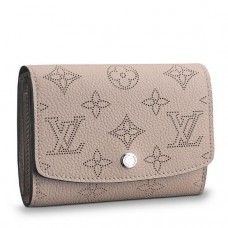 Louis Vuitton Iris Compact Wallet Mahina Leather M62542