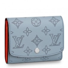 Louis Vuitton Iris Compact Wallet Mahina Leather M67406