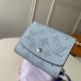 Louis Vuitton Iris Compact Wallet Mahina Leather M67406