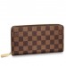 Louis Vuitton Zippy Wallet Damier Ebene Canvas N41661