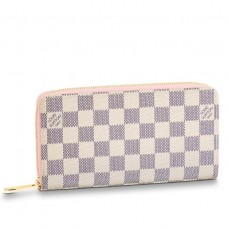 Louis Vuitton Zippy Wallet Damier Azur Canvas N63503