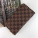 Louis Vuitton Zippy Wallet Damier Ebene Canvas N60046