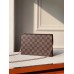 Louis Vuitton Croisette Chain Wallet Damier Ebene N60288