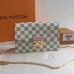 Louis Vuitton Croisette Chain Wallet Damier Azur N60357