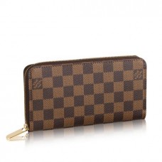 Louis Vuitton Zippy Wallet Damier Ebene N60015