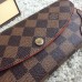 Louis Vuitton Caïssa Wallet Damier Ebene N61221