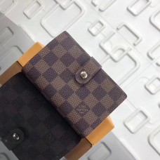 Louis Vuitton French Purse Damier Ebene N61674