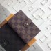 Louis Vuitton French Purse Damier Ebene N61674