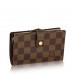 Louis Vuitton French Purse Damier Ebene N61674