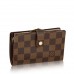 Louis Vuitton French Purse Damier Ebene N61674