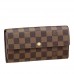 Louis Vuitton Sarah Wallet Damier Ebene N61734