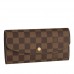 Louis Vuitton Emilie Wallet Damier Ebene N63019