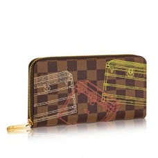 Louis Vuitton Zippy Wallet Trunks Damier Ebene N63026