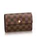 Louis Vuitton Alexandra Wallet Damier Ebene N63067