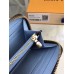 Louis Vuitton Penguin Clemence Wallet Damier Ebene N64425