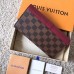 Louis Vuitton Clapton Wallet Damier Ebene N64448