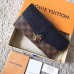 Louis Vuitton Clapton Wallet Damier Ebene N64449