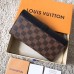 Louis Vuitton Clapton Wallet Damier Ebene N64449