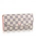 Louis Vuitton Emilie Wallet Damier Azur N41625