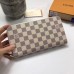 Louis Vuitton Zippy Organizer Wallet Damier Azur N60012