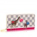 Louis Vuitton Zebra Zippy Wallet Damier Azur N60058