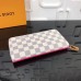 Louis Vuitton Zebra Zippy Wallet Damier Azur N60058