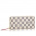 Louis Vuitton Clemence Wallet Damier Azur N61264