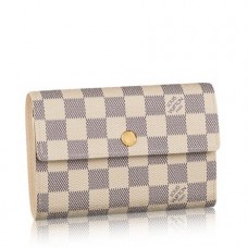 Louis Vuitton Alexandra Wallet Damier Azur N63068