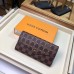 Louis Vuitton Sarah Wallet Damier Ebene Studs N60123