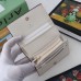 Gucci White Ophidia Card Case Wallet