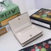 Gucci White Ophidia Card Case Wallet