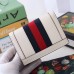 Gucci White Ophidia Card Case Wallet