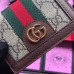 Gucci GG Supreme Ophidia Card Case Wallet