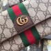 Gucci GG Ophidia Continental Wallet With Three Little Pigs