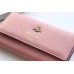 Gucci Pink Animalier Continental Wallet