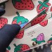 Gucci Zumi Strawberry Print Card Case Wallet