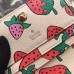 Gucci Zumi Strawberry Print Card Case Wallet