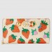 Gucci Zumi Zip Around Wallet With Strawberry Print