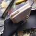 Gucci Zumi Zip Around Wallet In White Grainy Leather